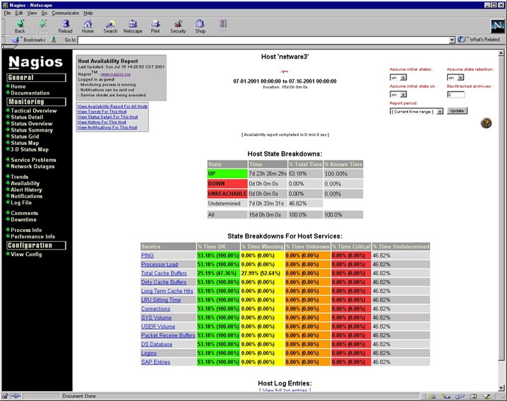 availability view screenshot