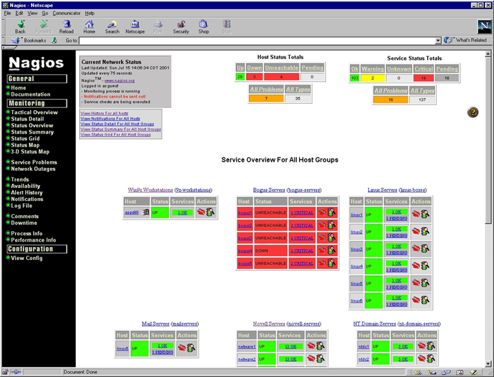host view screenshot