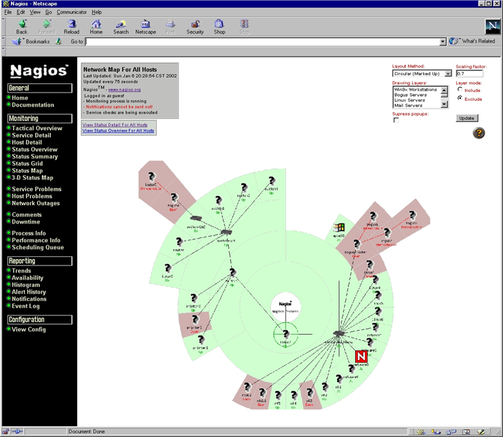 status map view screenshot