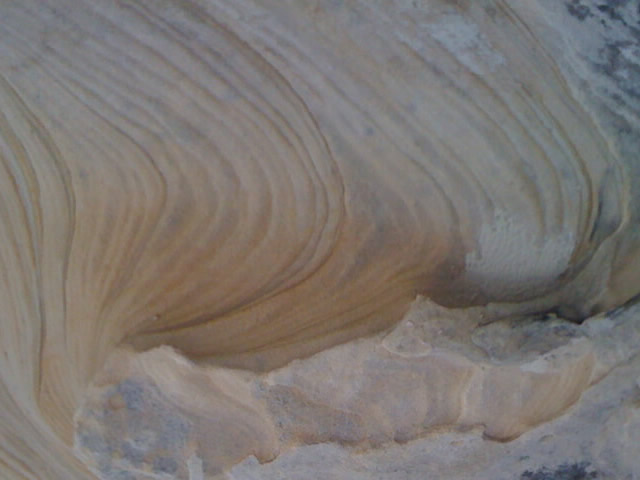 Rock that looks like a wave
